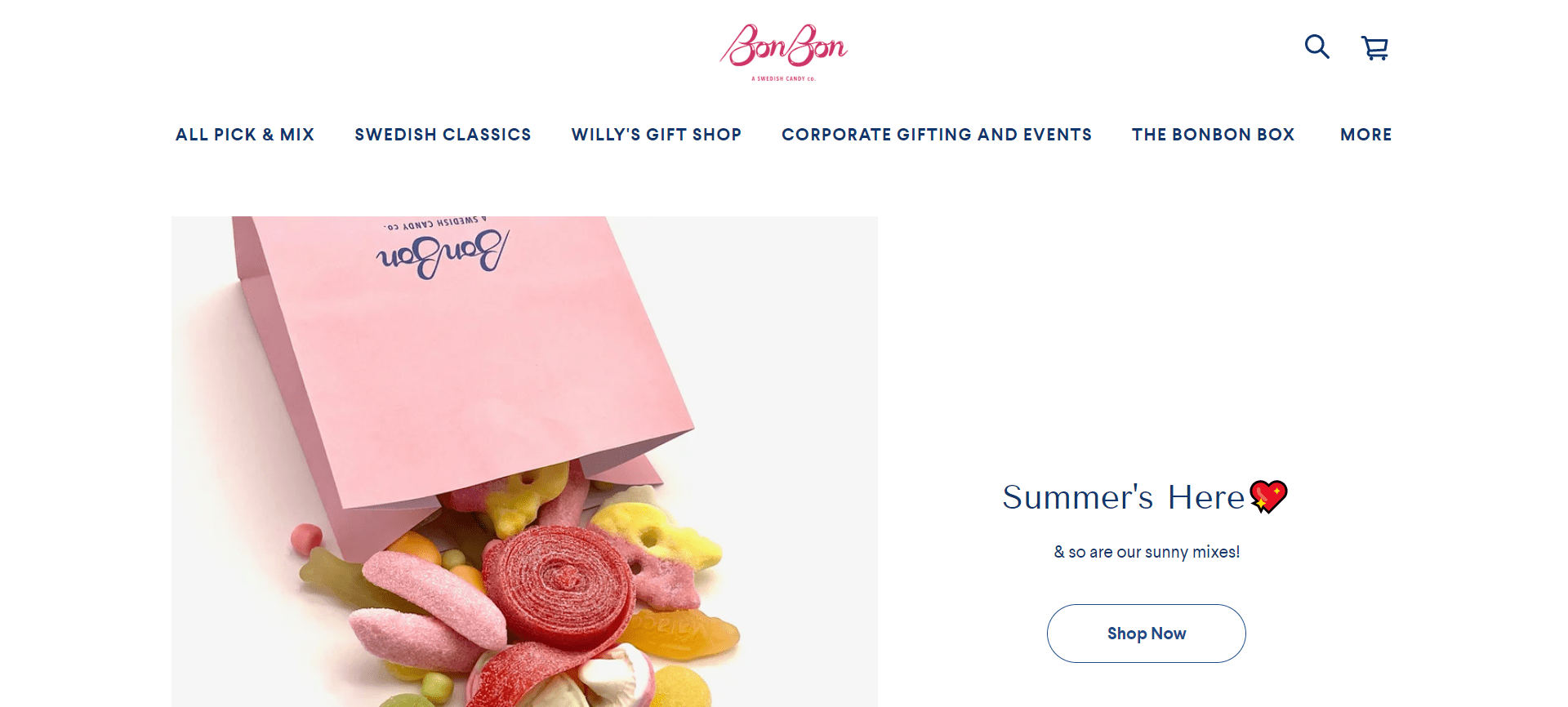BonBon Small Gift Box – BonBon - A Swedish Candy Co
